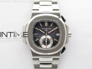 Nautilus 5980 SS PPF Best Edition Blue Dial on SS Bracelet A28-520