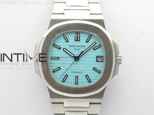 Nautilus 5711 Tiffany PPF 1:1 Best Edition Tiffany Blue Dial on SS Bracelet 324CS V4