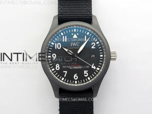 Pilot’s Watch Top Gun Black Ceramic IW326901 ZF 1:1 Best Edition on Black Nylon Strap A32111