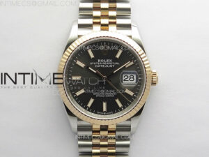 DateJust 36 SS 126231 VSF 1:1 Best Edition 904L Steel Gray Stick Dial on Jubilee Bracelet VS3235