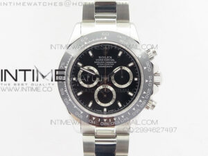 Daytona 2016 BP Ceramic Bezel Black Dial on SS Bracelet A7750