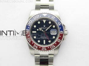 GMT-MASTER II 126719 BLRO RED/BLUE CERAMIC 904L STEEL APSF 1:1 BEST EDITION BLUE DIAL VR3186 CHS