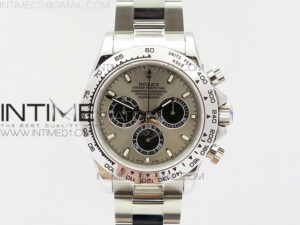 Daytona 116519LN JH Best Gray Dial SS Bezel on SS Bracelet A4130
