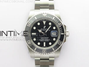 Submariner 116610 LN Black Ceramic ARF 1:1 Best Edition 904L SS Case and Bracelet AR3135 V4