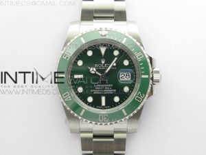 Submariner 116610 LV Green Ceramic ARF 1:1 Best Edition 904L SS Case and Bracelet AR3135 V4