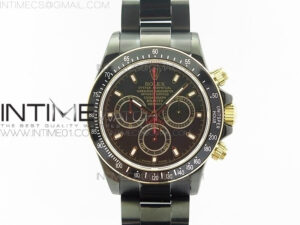 Daytona YG/DLC BP Kravitz Best Edition Black Dial on SS Bracelet A4130(Free Leather Strap)Daytona YG/DLC BP Kravitz Best Edition Black Dial on SS Bracelet A4130(Free Leather Strap)
