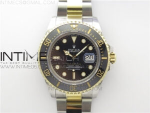 SEA-DWELLER TWO TONE SS/YG 126603 BP 1:1 BEST EDITION 904L SS/YG CASE AND BRACELET A2824