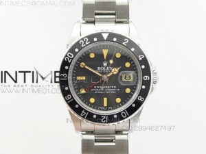 GMT-Master 16750 SS BP Best Black Bezel Vintage Markers