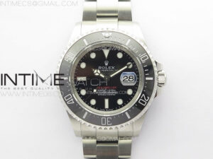 Sea-Dweller 126600 3EF 1:1 Best Edition Black Dial On 904L SS Case and Bracelet VR3235