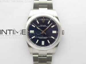 Oyster Perpetual 41mm 124300 904L Steel GMF 1:1 Best Edition Blue Dial on SS Bracelet VR3230 V2