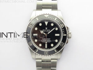 Submariner 41mm 124060 No Date 904L Steel Clean 1:1 Best Edition VR3230