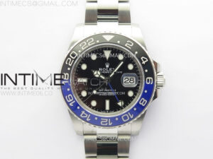 GMT-Master II 126710 BLNR Blue/Black Ceramic C+F 1:1 Best Edition Black Dial on Oyster Bracelet SH3285 CHS