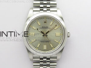 Oyster Perpetual 41mm 124300 BP Best Edition Silver Dial on SS Jubilee Bracelet