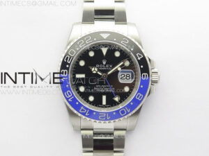 GMT-MASTER II 116710 BLNR BLACK/BLUE CERAMIC 904L STEEL APSF 1:1 BEST EDITION VR3186 CHS