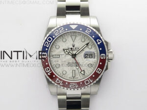 GMT-Master II 116719 BLNR Red/Blue Ceramic 904L BP 1:1 Best Edition White Dial On VR3285 (Correct Hand Stack)