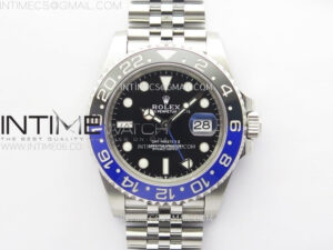 GMT-Master II 126710 BLNR Blue/Black Ceramic 904L ARF 1:1 Best Edition on Jubilee Bracelet SH3285 CHS