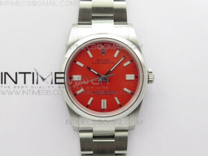 Oyster Perpetual 36mm 126000 BP Best Edition Red Dial on SS Bracelet