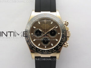 Daytona 116515 BTF 1:1 Best Edition Brown Dial on Oysterflex Rubber Strap SA4130 V2