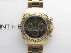 Daytona 116505 RG Clean 1:1 Best Edition Brown Dial on 904L RG Bracelet SA4130