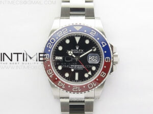 GMT Master II 126710 BLRO 904L SS NTF 1:1 Best Edition on Oyster Bracelet VR3186 CHS