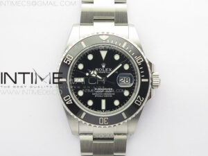 Submariner 41mm 126610 LN Black Ceramic 904L Steel Clean 1:1 Best Edition VR3235