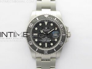 Submariner DIW Carbon Bezel VSF 1:1 Best Edition Black Carbon Dial on Sandblasted Bracelet VS3135
