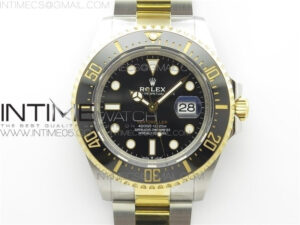 Sea-Dweller Two Tone SS/YG 126603 ARF 1:1 Best Edition 904L SS/YG Case and Bracelet A2824
