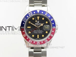 GMT-Master 16750 SS BP Edition Blue/Red Bezel Vintage Markers