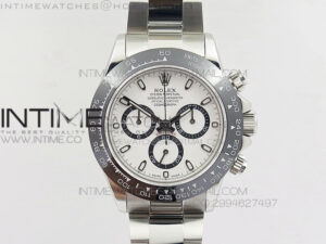 Daytona 2016 116500 V2 BP 1:1 Best Edition Ceramic Bezel White Dial on SS Bracelet A7750
