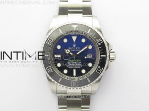 Sea-Dweller DEEPSEA 126660 "D-BLUE" SS GMF 1:1 Best Edition New Blue Dial On Oyster Bracelet VR3235