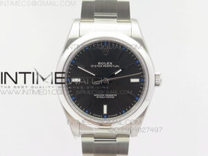Oyster Perpetual 39mm 114300 BP Best Edition Gray Dial on SS Bracelet