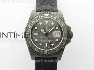 GMT Carbon DIWF Best Edition Carbon Dial on Black Nylon Strap SA3186 CHS
