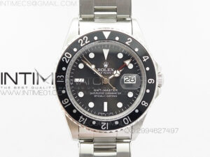 GMT-Master 16750 SS BP Best Black Bezel White Markers