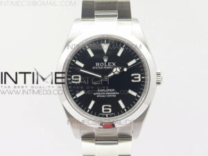 EXPLORER I 214270 39mm BP 1:1 Best Edition Black Dial 904L SS Case and Bracelet