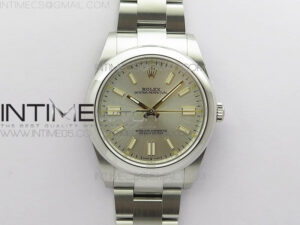 Oyster Perpetual 41mm 124300 BP Best Edition Silver Dial on SS Bracelet