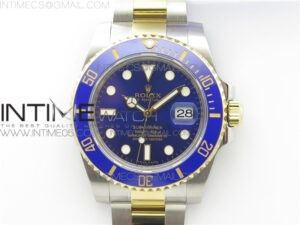 Submariner 116613 LB Blue Ceramic V3 ARF 1:1 Best Edition 904L SS Case and Bracelet SH3135