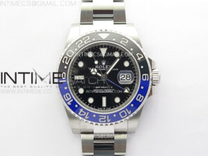 GMT-Master II 126710 BLNR Blue/Black Ceramic Clean Factory Best Edition on Oyster Bracelet DD3285 CHS
