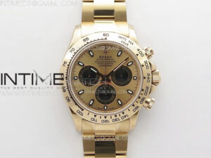 Daytona 116506 RG APSF RG Dial Sticks Markers On RG Bracelet Slim A7750