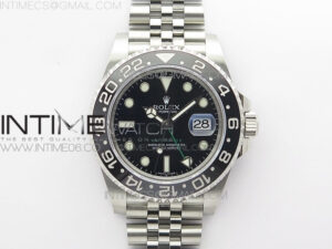 GMT-Master II 116710 LN Black Ceramic 904L Steel VRF 1:1 Best Edition On Jubilee Braclet VR3186 CHS V3 (CF Bezel)