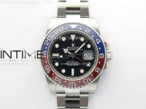 GMT-Master II 126710 BLRO Blue/Red Ceramic Clean Factory Best Edition on Oyster Bracelet DD3285 CHS