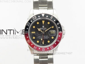 GMT-Master 16750 SS BP Best Black/Red Bezel Vintage Marker A2836