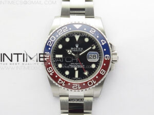GMT-MASTER II 116719 BLRO RED/BLUE CERAMIC 904L STEEL APSF 1:1 BEST EDITION BLACK DIAL VR3186 CHS