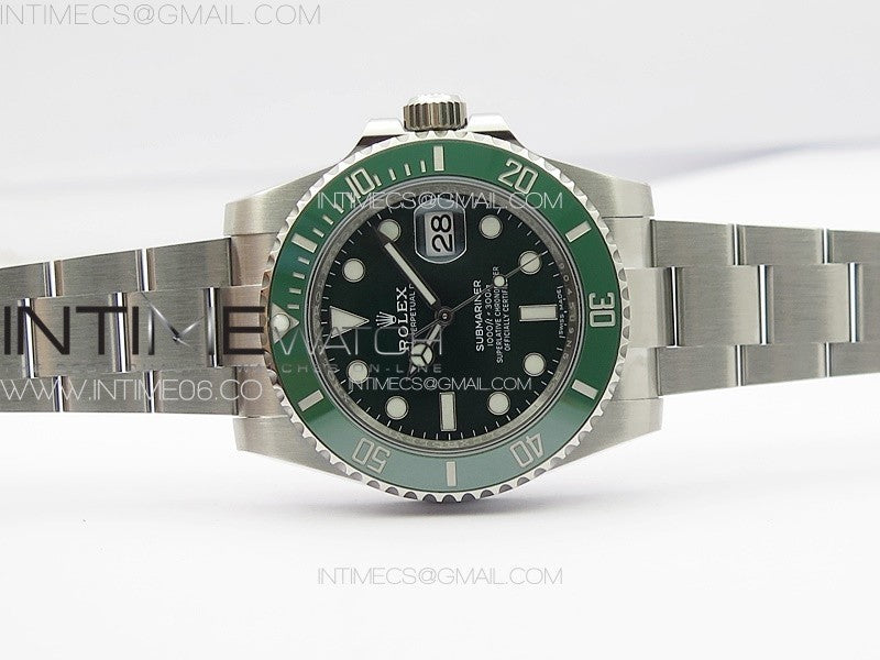 Submariner 116610LV 904L SS Case VSF 1:1 Best Edition Green Dial On 904L Bracelet SA3135 - Image 3