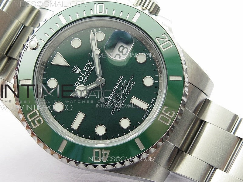 Submariner 116610LV 904L SS Case VSF 1:1 Best Edition Green Dial On 904L Bracelet SA3135 - Image 7