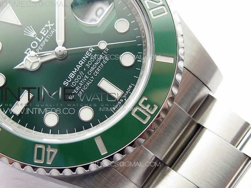 Submariner 116610LV 904L SS Case VSF 1:1 Best Edition Green Dial On 904L Bracelet SA3135 - Image 5