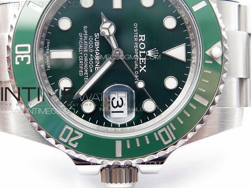 Submariner 116610LV 904L SS Case VSF 1:1 Best Edition Green Dial On 904L Bracelet SA3135 - Image 11