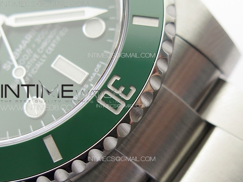 Submariner 116610LV 904L SS Case VSF 1:1 Best Edition Green Dial On 904L Bracelet SA3135 - Image 16