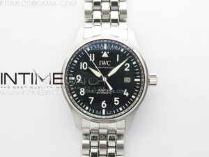 Mark XX IW328206 SS KKF 1:1 Best Edition Green Dial on SS Bracelet MIYOTA 9015