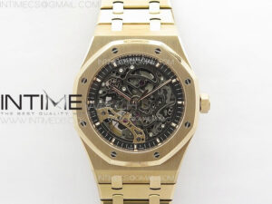 Royal Oak 41mm Openworked 15407 RG APSF 1:1 Best Edition on RG Bracelet A3132