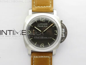 PAM1080 HWF 1:1 Best Edition on Brown Leather Strap A6497-2